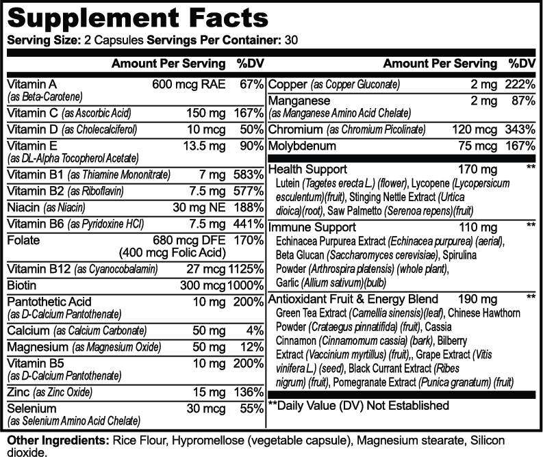 Daily Multivitamin