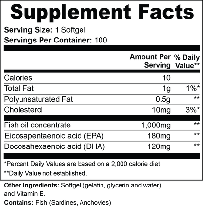 Omega-3 EPA & DHA