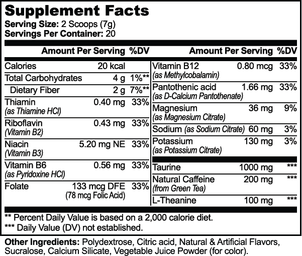 PUREFLY Energy (Fruit Punch)